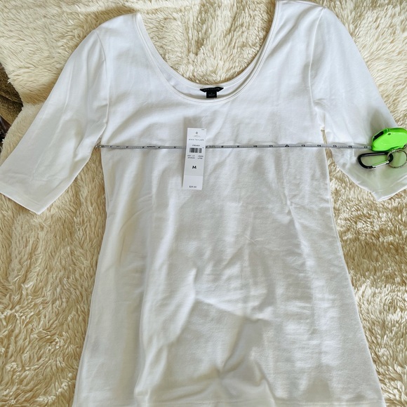Ann Taylor White Top - Picture 3 of 9